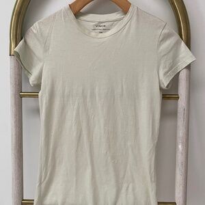 Vince Womens Washed Mint Essential Pima Cotton Crew Nect T-shirt Peru Size XXS